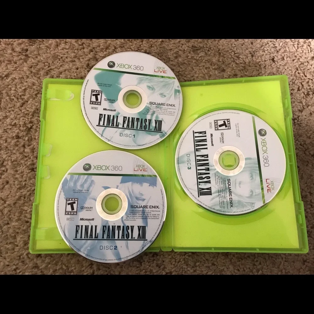 XBOX 360 Final Fantasy XIII video game